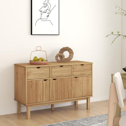 Servantă OTTA, 114x43x73,5 cm, lemn masiv de pin GartenMobel Dekor