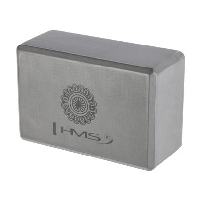 Cărămidă pentru yoga HMS KJ02 gri din spumă EVA, ușoară și antiderapantă