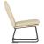 Scaun de relaxare, crem, 52x75x76 cm, material textil GartenMobel Dekor