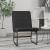 Scaun de relaxare, negru, 54x75x76 cm, piele artificială GartenMobel Dekor