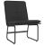 Scaun de relaxare, negru, 54x75x76 cm, piele artificială GartenMobel Dekor