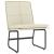 Scaun de relaxare, crem, 54x75x76 cm, piele artificială GartenMobel Dekor