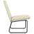 Scaun de relaxare, crem, 54x75x76 cm, piele artificială GartenMobel Dekor