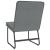 Scaun de relaxare, gri, 54x75x76 cm, piele artificială GartenMobel Dekor