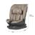 Scaun auto rotativ i-Size Coccolle Velsa 40-150 cm, Isofix, Taupe Brown