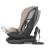 Scaun auto rotativ i-Size Coccolle Velsa 40-150 cm, Isofix, Taupe Brown