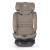 Scaun auto rotativ i-Size Coccolle Velsa 40-150 cm, Isofix, Taupe Brown