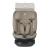 Scaun auto rotativ i-Size Coccolle Velsa 40-150 cm, Isofix, Taupe Brown