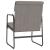 Scaun de relaxare, gri taupe, 55x64x80 cm, material textil GartenMobel Dekor