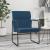 Scaun de relaxare, albastru, 55x64x80 cm, material textil GartenMobel Dekor