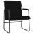 Scaun de relaxare, negru, 55x64x80 cm, piele artificială GartenMobel Dekor