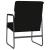 Scaun de relaxare, negru, 55x64x80 cm, piele artificială GartenMobel Dekor