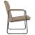 Scaun de relaxare, cappuccino, 55x64x80 cm, piele artificială GartenMobel Dekor
