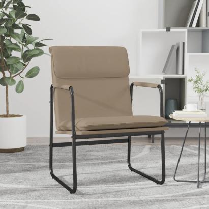 Scaun de relaxare, cappuccino, 55x64x80 cm, piele artificială GartenMobel Dekor