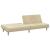 Canapea extensibilă, crem, material textil GartenMobel Dekor