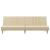 Canapea extensibilă, crem, material textil GartenMobel Dekor