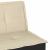 Canapea extensibilă, crem, material textil GartenMobel Dekor