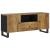 Dulap TV 105x33,5x46 cm, lemn masiv de mango și lemn prelucrat GartenMobel Dekor