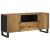 Dulap TV 105x33,5x46 cm, lemn masiv de mango și lemn prelucrat GartenMobel Dekor