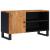 Dulap TV, 80x33x46 cm, lemn masiv de acacia&lemn prelucrat GartenMobel Dekor