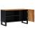 Dulap TV, 80x33x46 cm, lemn masiv de acacia&lemn prelucrat GartenMobel Dekor