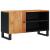 Dulap TV, 80x33x46 cm, lemn masiv de acacia&lemn prelucrat GartenMobel Dekor