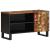 Dulap TV, 80x33x46 cm, lemn masiv reciclat&lemn prelucrat GartenMobel Dekor