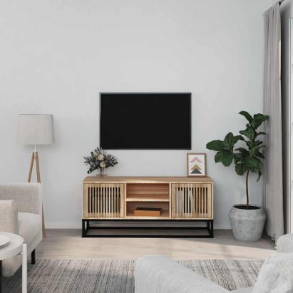 Comodă TV, 105x30x45 cm, lemn prelucrat & fier GartenMobel Dekor