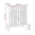 Dulap, 60x30x75 cm, lemn prelucrat GartenMobel Dekor