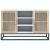 Dulap, alb, 105x30x65 cm, lemn prelucrat GartenMobel Dekor