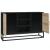 Dulap, negru, 105x30x65 cm, lemn prelucrat GartenMobel Dekor