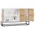 Dulap, alb, 105x30x65 cm, lemn prelucrat GartenMobel Dekor