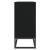 Dulap, negru, 105x30x65 cm, lemn prelucrat GartenMobel Dekor