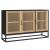 Dulap, negru, 105x30x65 cm, lemn prelucrat GartenMobel Dekor