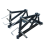 Aparat squat lunge ghidat Sportmann B313 cu incarcare olimpica