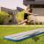 Saltea gonflabila pentru gimnastica inSPORTline Airstunt 300x100x10 cm alba