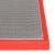 Saltea de judo Taishan 200 x 100 x 4 cm, roșie, textură tatami