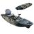 Caiac pliabil cu pedale inSPORTline Rhoner Urban Camo, 140 kg