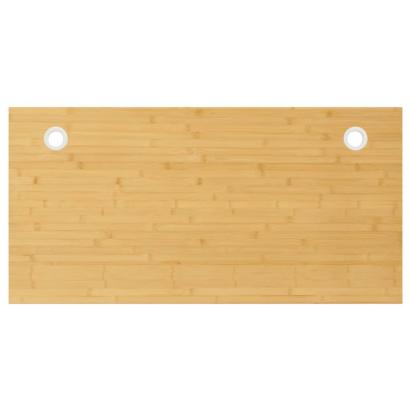 Blat de birou, 100x50x4 cm, bambus GartenMobel Dekor