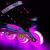 Role Reglabile 4in1 Nils Extreme LED NH10905-Roz curcubeu
