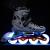 Role Reglabile 4in1 Nils Extreme LED NH10905-Roz curcubeu