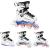 Role Reglabile 4in1 Nils Extreme LED NH10905-Roz curcubeu