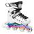 Role Reglabile 4in1 Nils Extreme LED NH10905-Roz curcubeu