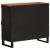 Dulap lateral, 85x33x75 cm din lemn masiv de acacia GartenMobel Dekor