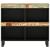 Dulap lateral, 85x33x75 cm, lemn masiv recuperat GartenMobel Dekor