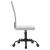 Scaun de birou reglabil în înălțime, alb, plasă și textil GartenMobel Dekor