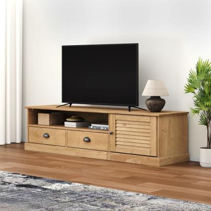Comodă TV VIGO, 156x40x40 cm, lemn masiv de pin GartenMobel Dekor