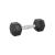 Gantera hexagonală cauciucată inSPORTline Hexsteel 2 kg pentru fitness