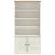 Bibliotecă „VIGO”, alb, 85x35x170 cm, lemn masiv de pin GartenMobel Dekor
