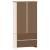 Bibliotecă „VIGO”, alb, 85x35x170 cm, lemn masiv de pin GartenMobel Dekor